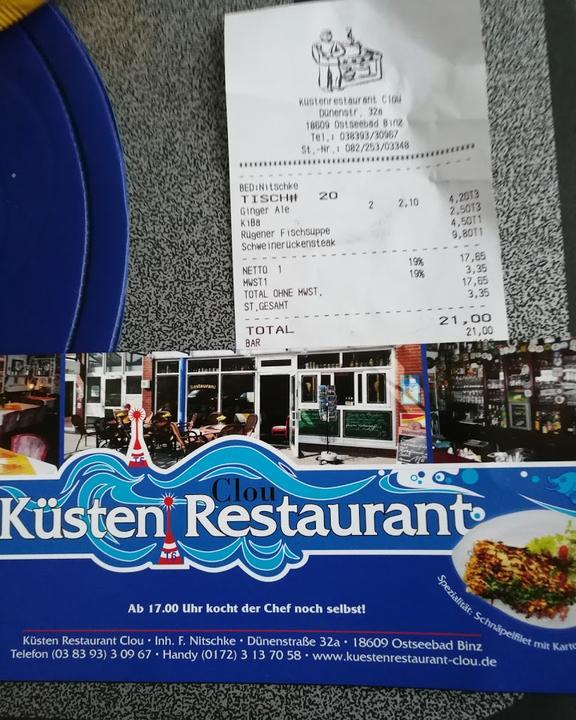 Kuestenrestaurant Clou